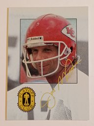 1993 Playoff Club Joe Montana Football Card Chiefs