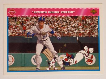 1992 Upper Deck Looney Toons Ken Griffey Jr / Sylvester Baseball Card Mariners #197