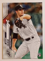 2020 Topps Dylan Cease Rookie Baseball Card White Sox