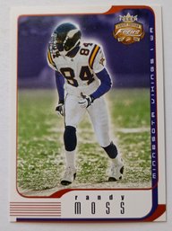2002 Fleer Focus Randy Moss Football Card Vikings