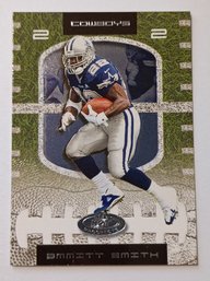 2001 Fleer NFL Hot Prospects Emmitt Smith Football Card Cowboys