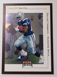 2001 Fleer Premium Emmitt Smith Football Card Cowboys