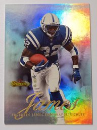 2000 Fleer Showcase Edgerrin James Football Card Colts
