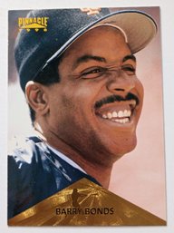1996 Pinnacle Barry Bonds Baseball Card Giants