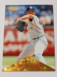 1996 Pinnacle Mariano Rivera Rookie Baseball Yankees