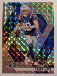 2025 Panini Mosaic Prizm Drake Maye Football Card Patriots