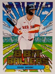 2026 Topps 8 Bit Ballers Roman Anthony Rookie Insert Baseball Card Red Sox