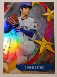 2025 Topps Stars Of MLB Shohei Ohtani Insert Baseball Card Dodgers