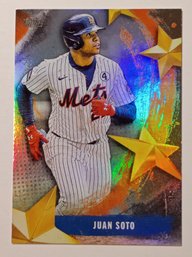 2025 Topps Stars Of MLB Juan Soto Insert Baseball Card Mets