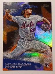 2026 Topps Stars Of MLB Nolan McLean Rookie Insert Baseball Card Mets
