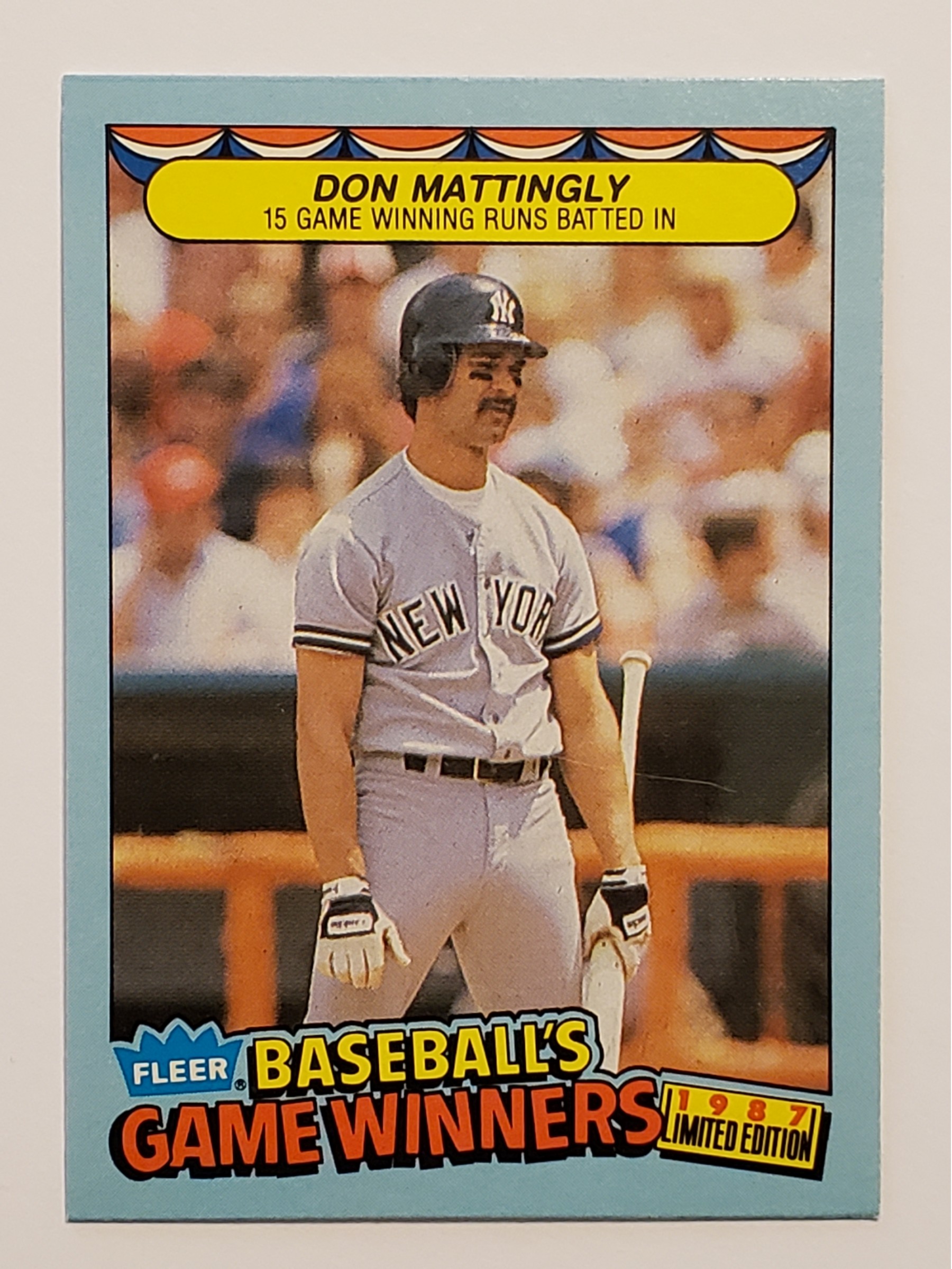 fleer limited edition 1987 baseball cards 1987 Fleer Baseball Wax Pack
