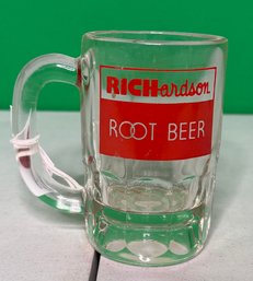 Vintage Richardson Root Beer Glass Mug -- A2