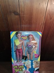 Vintage Barbie Doll Ken And Barbie She Said Yes