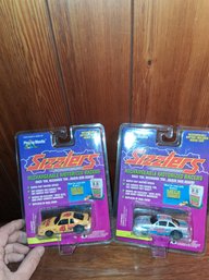 2 Vintage Sizzlers Racing Cars