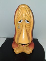 Vintage Large Droupy Dog Piggy Bank