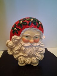 Cast Iron Santa Claus Door Stopper