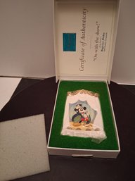 Vintage Collectors Disney Ornament Mickey Mouse