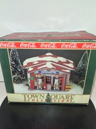 Vintage Coca-Cola Town Square Collection Howard Oil Station