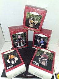Vintage Collectors Lot Star Trek Christmas Ornaments