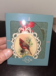 Vintage Lenox Christmas Cardinal Ornament