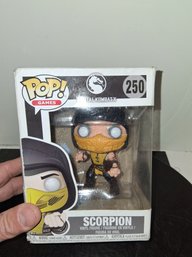Vintage Funko Pop Mortal Kombat Scorpion