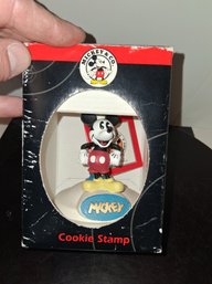 Vintage Disney Mickey Mouse Cookie Stamp
