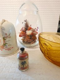 Home Decor Lot 56 - Includes A Sand Bottle Art