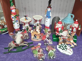 Vintage Christmas Loaded Table