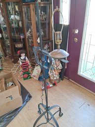 Antique Iron 54-in Tall Floor Lamp
