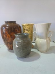 Collection Of 4 Vases