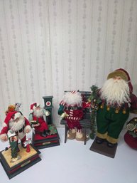 Collection Of 4 Santas