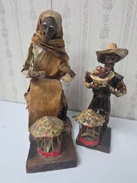 Handcrafted Mexican Papier Mache Dolls