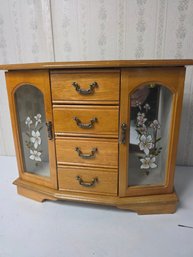 Vintage Jewelry  Box, Jewelry Armoire