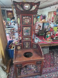 Astonishing Antique Chinese Wash Stand, Hall Tree