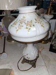 Antique Hurricane Lamp 24 Inches Tall