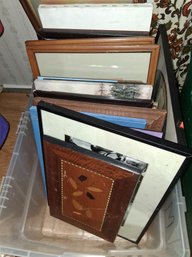 Loaded Clear Tub Vintage Art And Frames