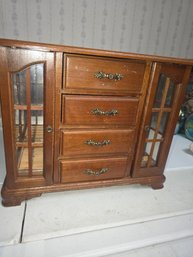 Wooden Jewelry Box, Cabinet