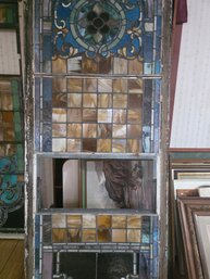 First Of The 4 Superb Giant Stained Glass Panels 104x38 Inches