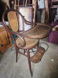 19th Century Thonet Type Bentwood High Chair