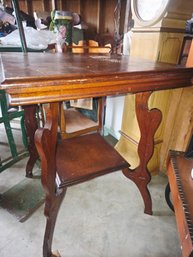 Antique Two-tier Mahogany Table