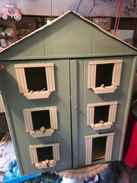 Gorgeous Large Victorian Doll House Or Cabinet