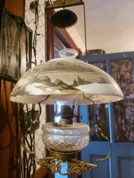 Beautiful Hand Painted Lamp