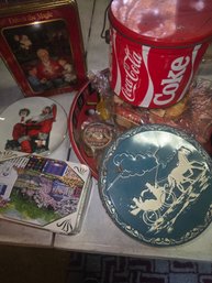 Lot Of Vintage Tins