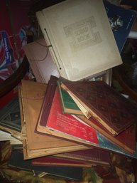 Large Lot Of Scrapbooks, Some Old Photographs