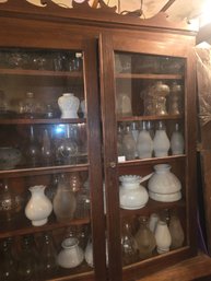 Hundreds Of Lamp Shades And Lamp Parts