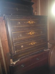 Antique Chest Of Drawers Or Commode
