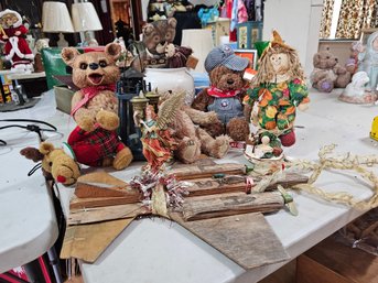 Large Collection Of Toys, Bears And Other