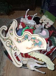 Tub Full Of Christmas Items