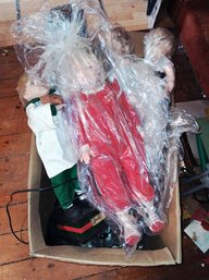 All The Large Vintage Dolls In Bin