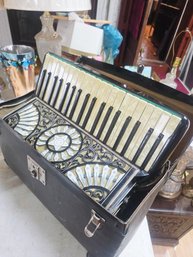Breathtaking  Moreschi & Sons Piano Accordion In Its Case